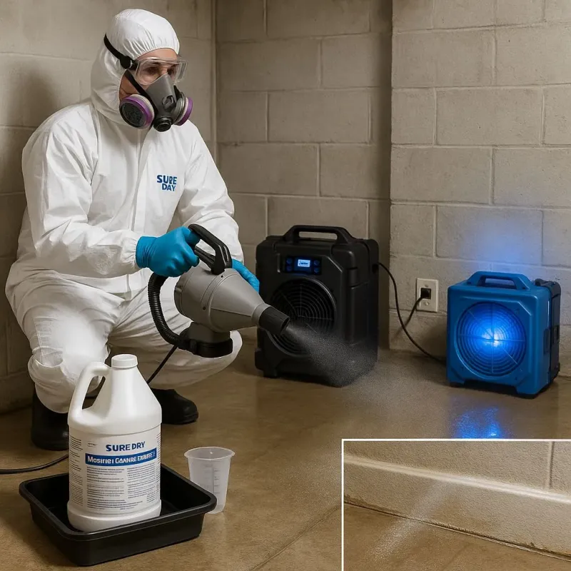Sanitization and Odor Removal process in Unionport, NY